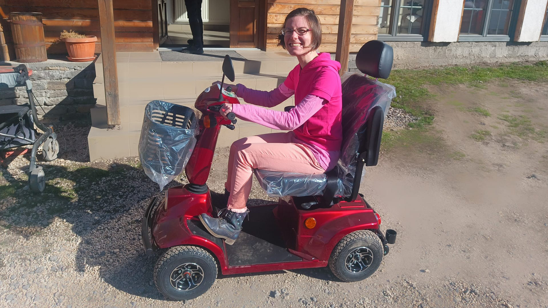 Az első önálló kör a mopeden